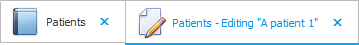 Tabs when editing a post