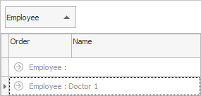 Different groups of templates for different doctors