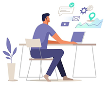 Setting user access rights