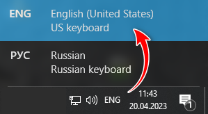 Language in Windows