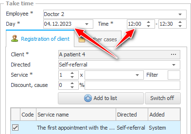 Reschedule a doctor's appointment
