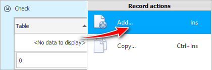 Grant access to the report