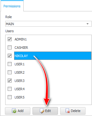 Change password for any user