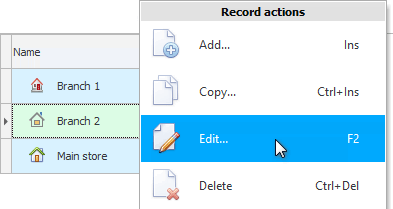Edit division