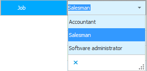 Drop-down list