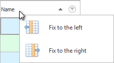 Lock on the left. Fix right