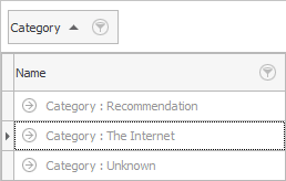 Sources of information with grouping