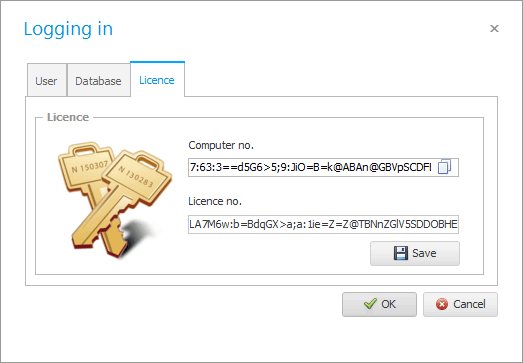 Computer license