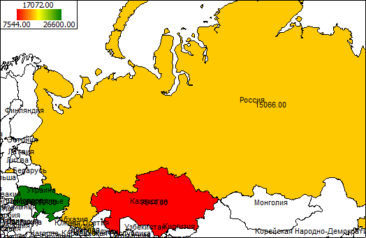 Fjárhagsgreining eftir löndum