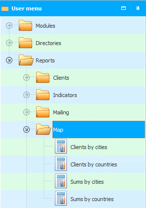 Map reports