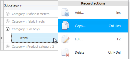 Copying a specific line