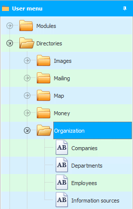 Reference books. Organization