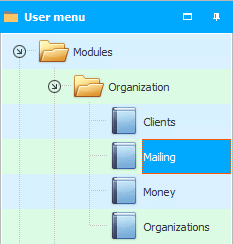 Module. Mailing