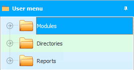 Mga module sa menu