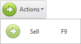 Menu. Automated workplace of the seller