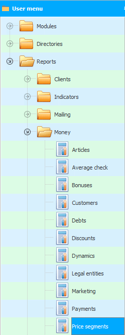 Melde. Segminten