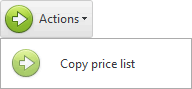 Meniu. Kopijuoti kainoraštį