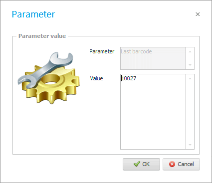 Changing the value of a parameter