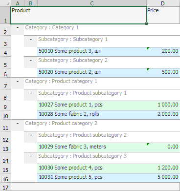 Export to Excel