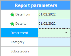 Remains. Report Options