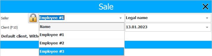 Choosing another seller