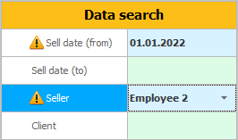 Search criteria