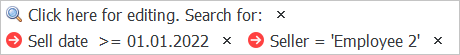 Displaying search terms