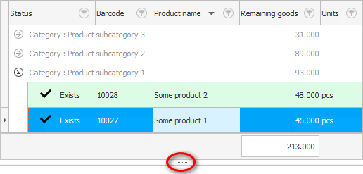 Sous-modules réduits