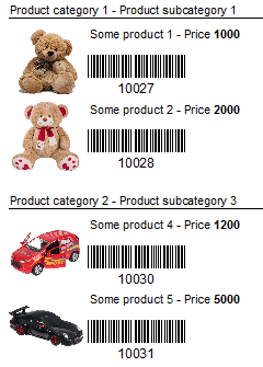Product memo