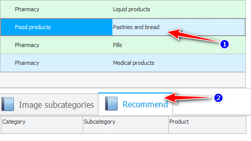 Setting recommendations