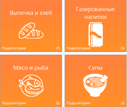 Изображение подкатегории в окне продаж