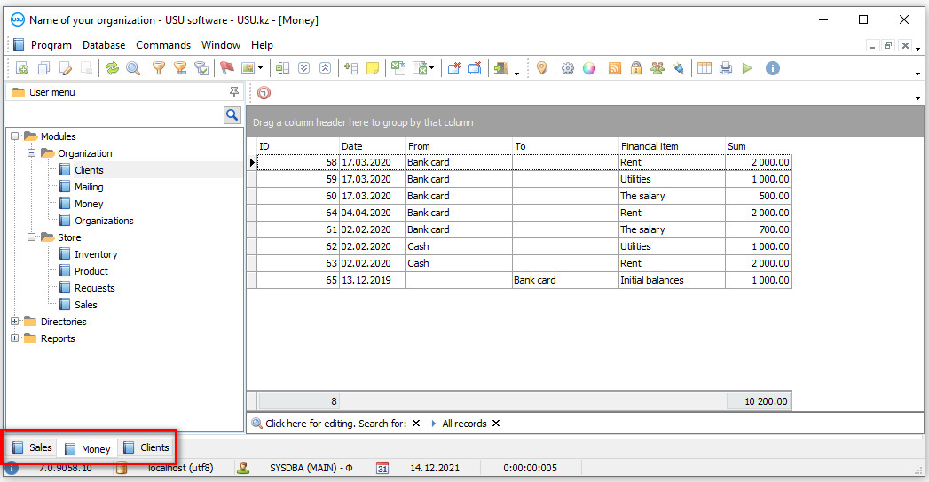 Working with open windows