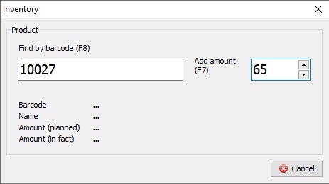 Filling in parameters